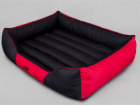 Hobbydog Comfort Bed - černo-červená XXXL