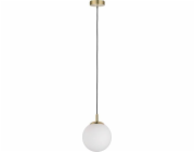 Visící lampa Paulmann Neordic Menja Hanging Lamp max. 1x20W E27 230V Bílá/kartáčovaná mosaz