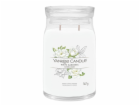 Svíčka ve skleněné dóze Yankee Candle, Bílá gardénie, 567 g