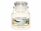 Svíčka ve skleněné dóze Yankee Candle, Dětský pudr, 104 g