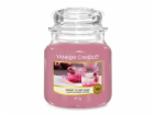 Svíčka ve skleněné dóze Yankee Candle, Sladké švestkové s...