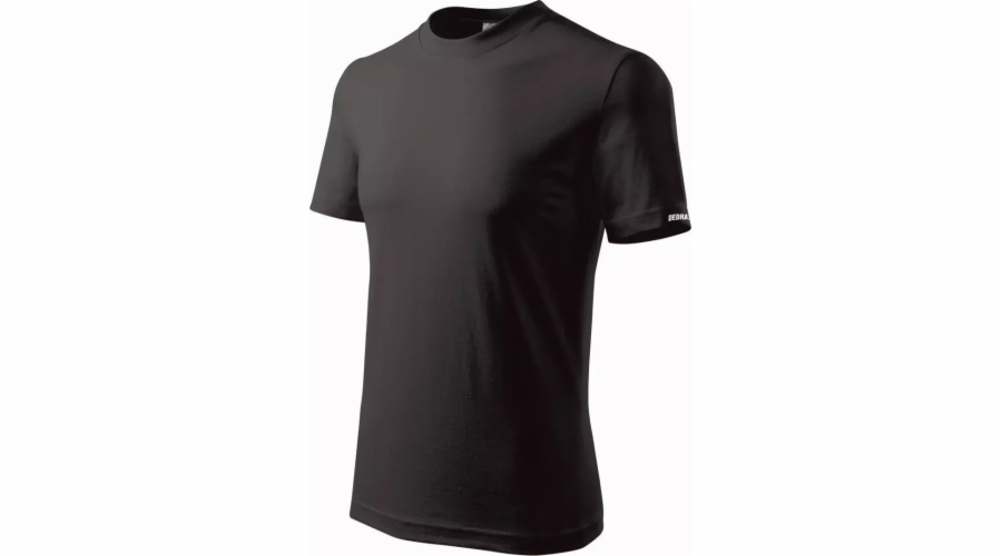 Pánské tričko Dedra, XL, černé, 100% bavlna