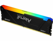 Kingston FURY Beast/DDR4/128GB/3600MHz/CL18/4x32GB/RGB/Black