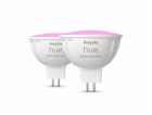 Philips Hue LED Lampe MR16 2pack Set 400lm White Color Amb.