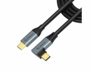 AKASA - Right Angle USB-C 100W PD Charging Cable