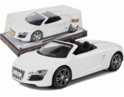 LEANToys natahovací auto kabriolet bílý 1:18