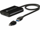 Adaptér Sonnet USB DisplayLink, USB-A samec > Dual 4K HDMI