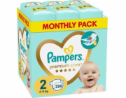 Pampers Premium Care Plenky Velikost 2, 4-8kg, 224ks