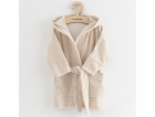 Dětský froté župan New Baby Comfortably beige Vel.92/98