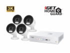 iGET HGDVK83304 - Kamerový 3K set, 8CH DVR + 4x kamera 3K...