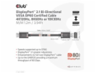 Club3D Kabel DisplayPort 2.1 na DisplayPort 2.1 4K120Hz/8...