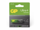 GP AA Ultra Plus, alkalická (LR6) - 4 ks