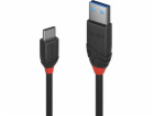  Kabel USB 3.2 Gen 2 Black Line, USB-A samec > USB-C samec