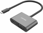 Unitek AV adaptér Unitek USB-C na HDMI 4K a VGA FullHD ad...