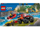 LEGO® City 60412 Hasičský vůz 4x4 a záchranný člun