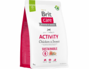 BRIT Care Dog Sustainable Activity Chicken & Insect - dry dog food - 3 kg