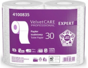 Velvet Expert, 3-vrstvý celulózový toaletní papír, 270 listů, 4 ks, bílé