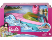 Barbie panenka Barbie s motorovým člunem (GRG29)