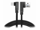 Swissten textilní datový kabel Arcade USB / USB-C 1,2 M /...