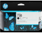 HP 738 300-ml Black DesignJet Ink Cartridge