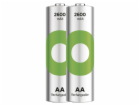 GP AA ReCyko 2 600 mAh, nabíjecí (HR6), 2 ks 