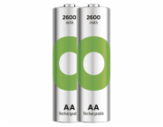 GP AA ReCyko 2 600 mAh, nabíjecí (HR6), 2 ks 