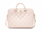 Guess PU Quilted 4G Metal Logo Computer Bag 15/16" Pink G...