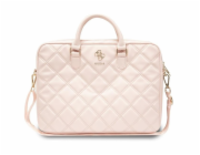 Guess PU Quilted 4G Metal Logo Computer Bag 15/16" Pink Guess PU Quilted 4G Metal Logo Computer Bag je perfektní taška pro notebook s úhlopříčkou displeje 15-16"