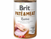 BRIT Paté & Meat Rabbit - vlhké krmivo pro psy - 400g