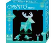 Kreativní sada Piatnik Lamp Creatto Luminous Moose and Friends