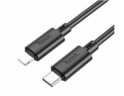 Data kabel HOCO X88 Gratifed, USB-C/Lightning (PD), PD20W, 1m, černá