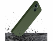 3mk ochranný kryt Hardy Silicone MagCase pro Apple iPhone 15, Alphine Green