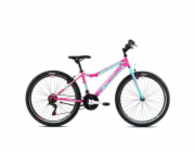 Horské jízdní kolo Capriolo DIAVOLO DX 600 26"/18HT pink-turq. 17" 2. jakost