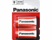 Baterie velké mono Panasonic Zinc (vel. D v blistru) 2ks