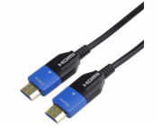 PremiumCord Ultra High Speed HDMI 2.1 optický kabel 8K@60Hz 4K@120Hz 5m zlacený