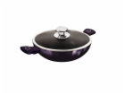 Pánev WOK s titanovým povrchem 30 cm Purple Eclipse Colle...