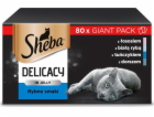 Sheba Delicacy Rybí příchut v želé 80x85g