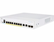 Přepínač Cisco CBS250-8P-E-2G-EU