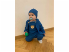 Kojenecká bavlněná čepička New Baby Luxury clothing modrá...