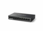 MERCUSYS switch MS110P (10x100Mb/s,8xPoE+,65W,fanless)