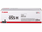 Canon originální toner CRG-055HBk (černý, 7600str.) pro Canon MF742Cdw, MF744Cdw, MF746Cx, LBP663Cdw, LBP664Cx/K/