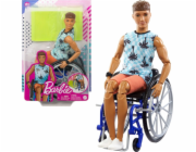 Panenka Barbie Mattel Barbie Ken Fashonistas Panenka na invalidním vozíku Top s palmami HJT59