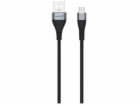 Kabel STANDART USB TypeA M, MicroUSB M 1,2m šedý GT-RH014