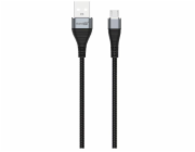 Kabel STANDART USB TypeA M, MicroUSB M 1,2m šedý GT-RH014