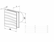 Výsuvný ventilátor HAUSHALT REEF D100