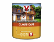 Napouštědlo na dřevo V33 Classique, barva teak, 0,75l