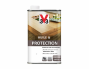 Olej na nábytek V33 Protection, stříbrný, 0,5l