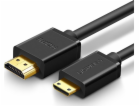 Kabel UGREEN HDMI M, HDMI M, 1,5m, černý 11167