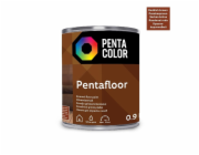 Barva na podlahu Pentacolor Pentafloor, červenohnědá, 0,9l