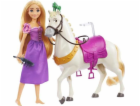 Mattel Disney Princezna Rapunzel & Maximus, figurka na hraní